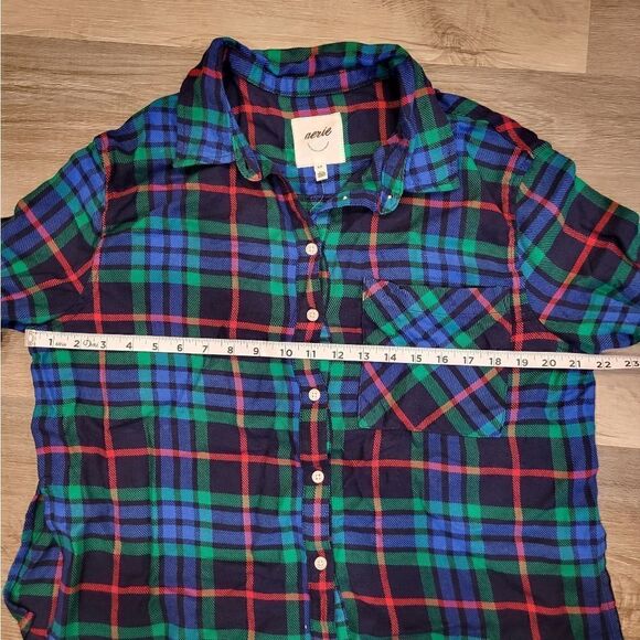 Aerie NWT flannel shirt - Picture 4 of 8